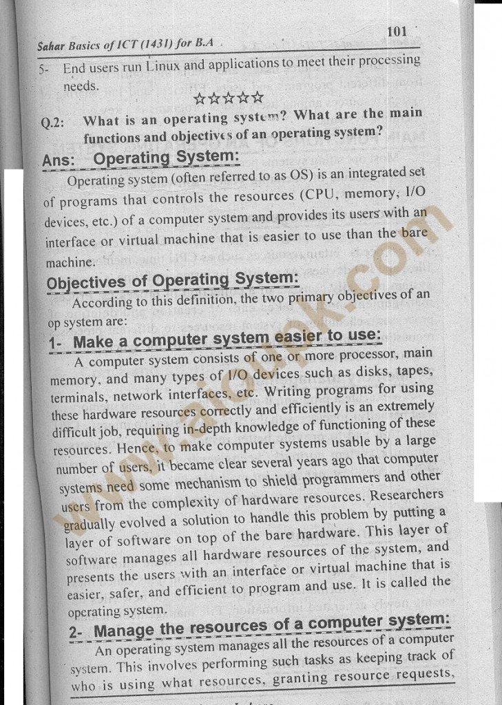 11 Basics of ICT 1431 AIOU Assignment 2013