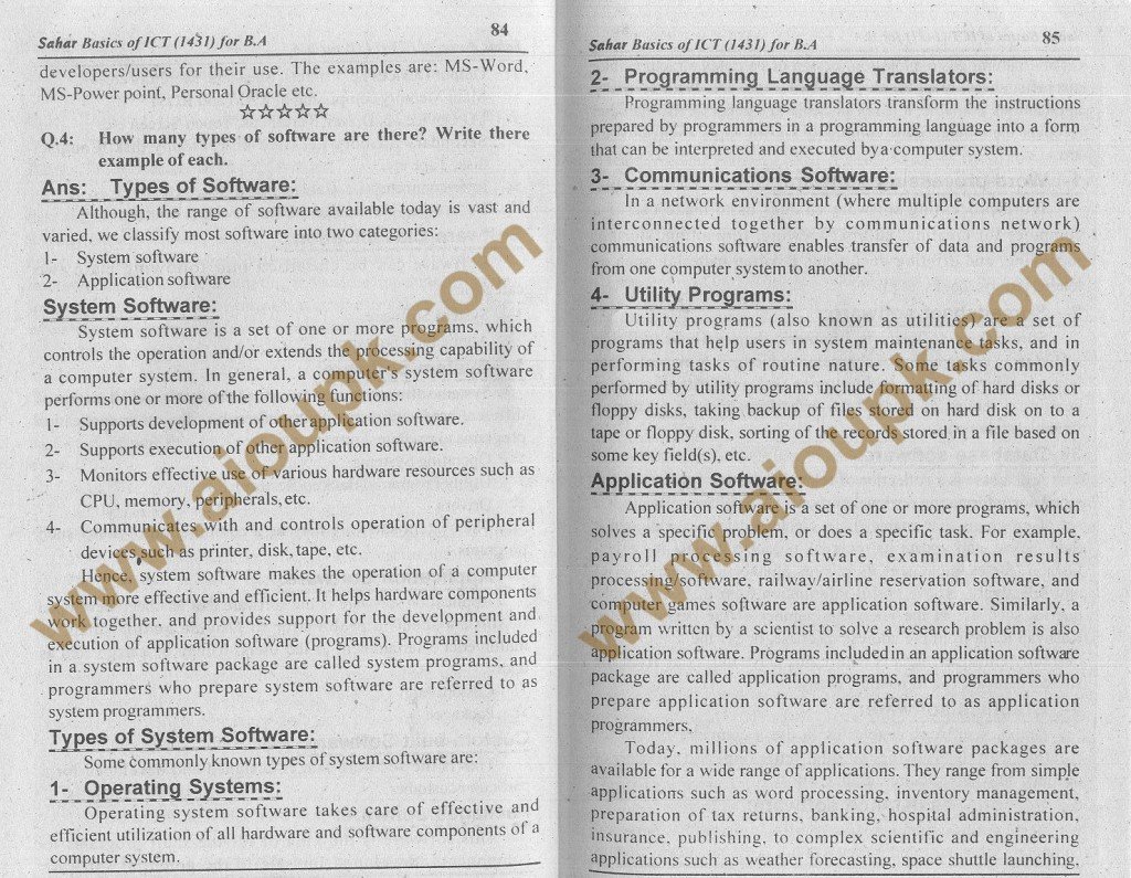 9 Basics of ICT 1431 AIOU Assignment 2013