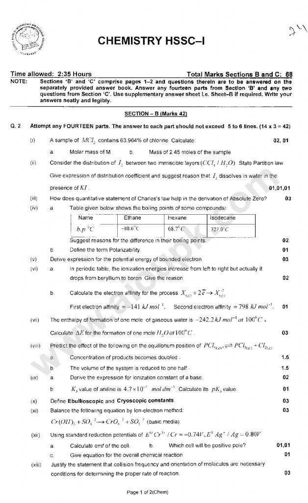 Chemistry of HSSC Annual Examinations 2013 Part-1-page-007