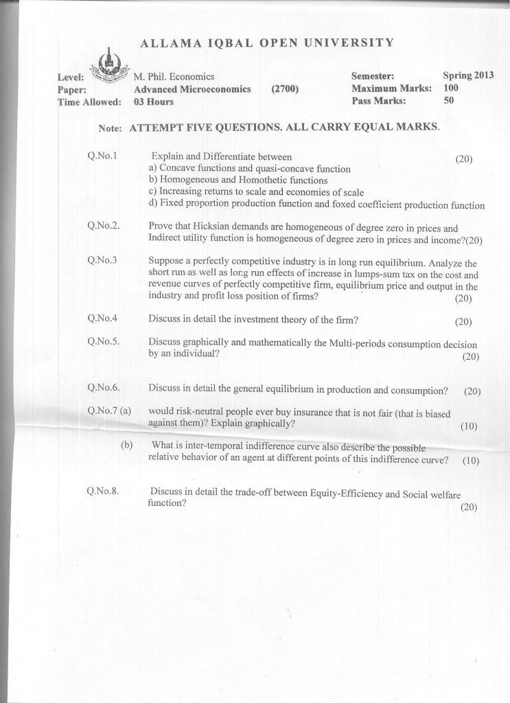 Research proposal sample aiou image