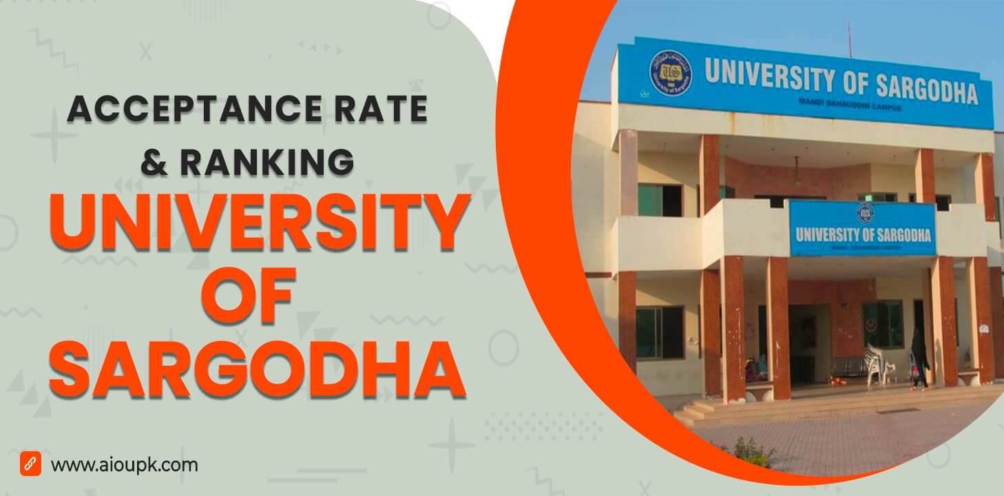 University of Sargodha Acceptance Rate, Ranking