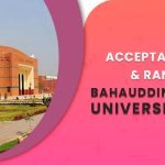 Bahauddin Zakariya University (BZU) Acceptance Rate, Ranking