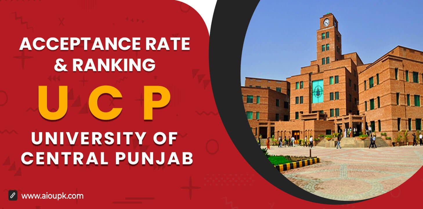 UCP (University of Central Punjab) Acceptance Rate, Ranking