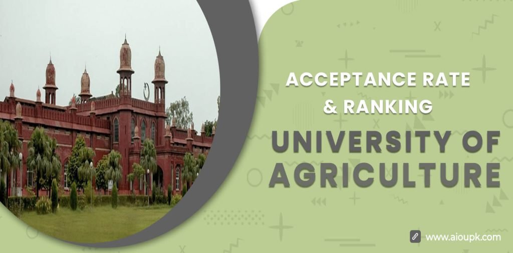 University of Agriculture Acceptance Rate, Ranking