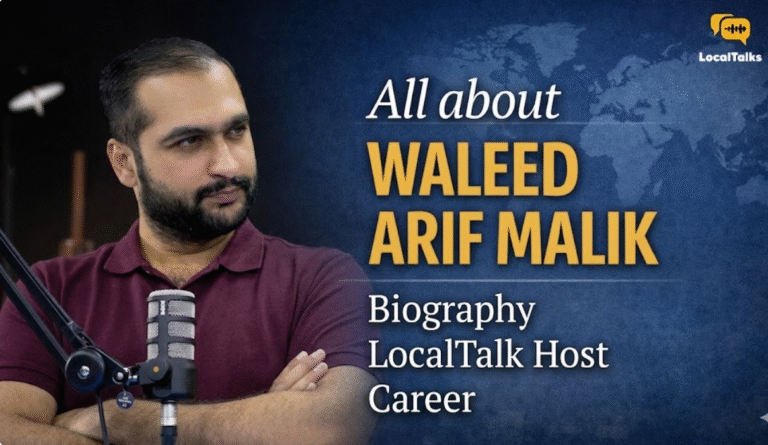 All About Waleed Arif Malik: Local Talks Podcast Host, Bio, Net worth